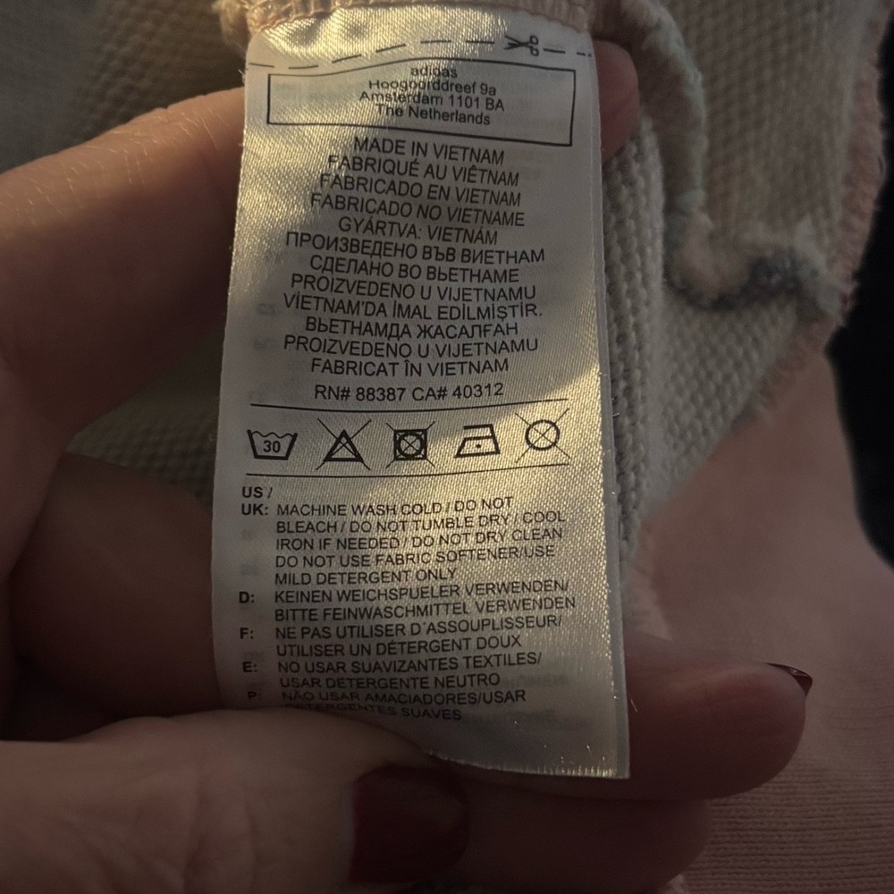 Adidas FBLS Men’s Pastel Hoodie Size Large New Without Tags - Picture 5 of 6